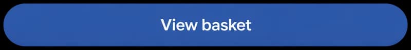 Blue rounded View basket button